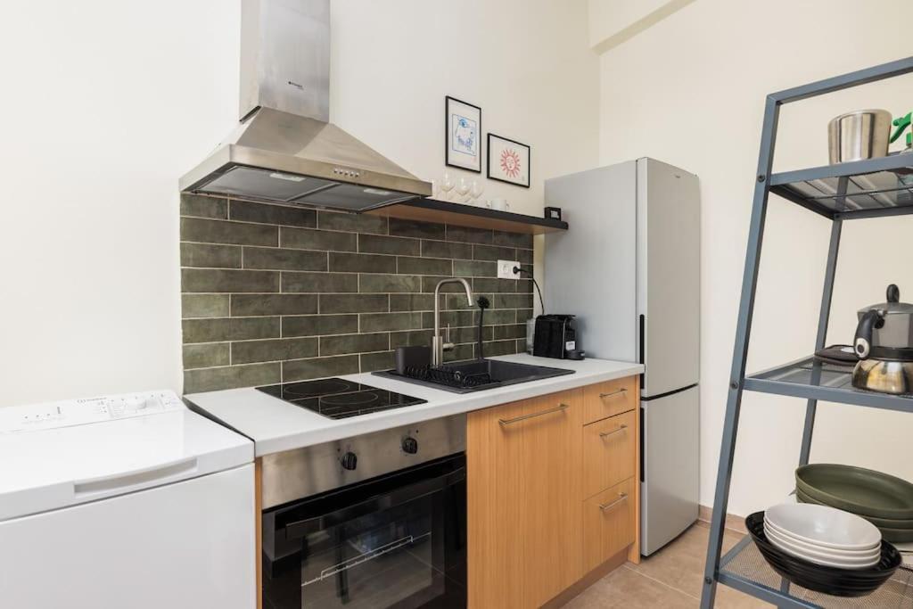 Japandi Style Flat In Center Appartement